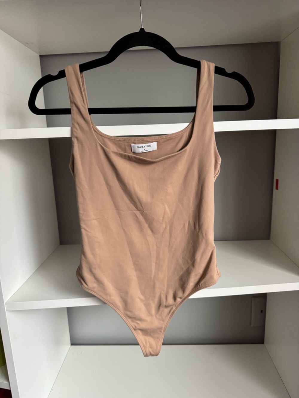 Aritzia Babaton Tan Bodysuit